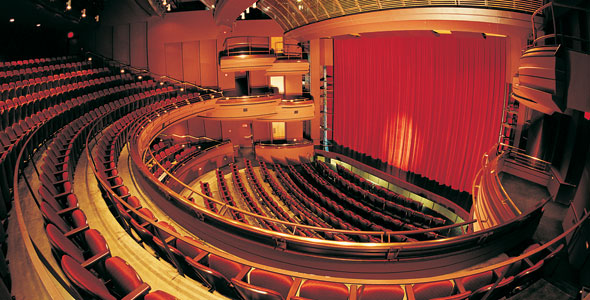 Kay Theatre in the Clarice Smith Performing Arts Center of the University of Maryland; photo courtesy of the Clarice Smith Performing Arts Center.
