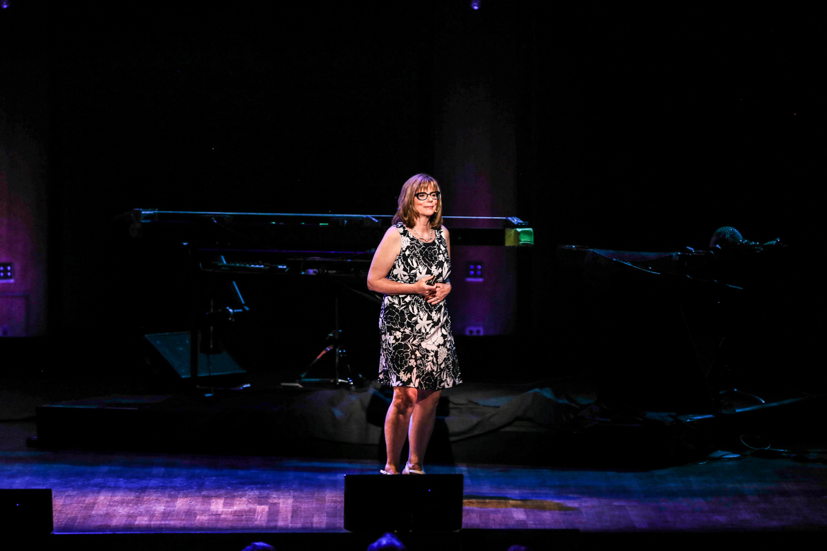 Dr. Laurel Trainor. Photo by Jati Lindsay; courtesy of the Kennedy Center.