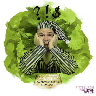 Artwork for Gianni Schicchi; courtesy of Pittsburgh Festival Opera.