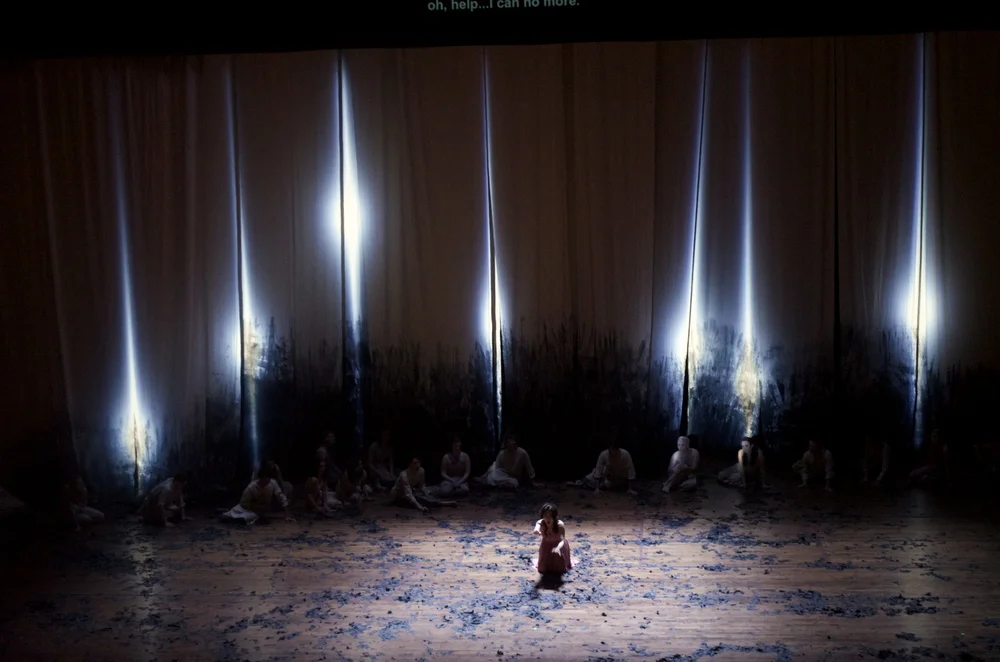 Scene from Semelee . Photo by James Darrah; courtesy of Opera Philadelphia.