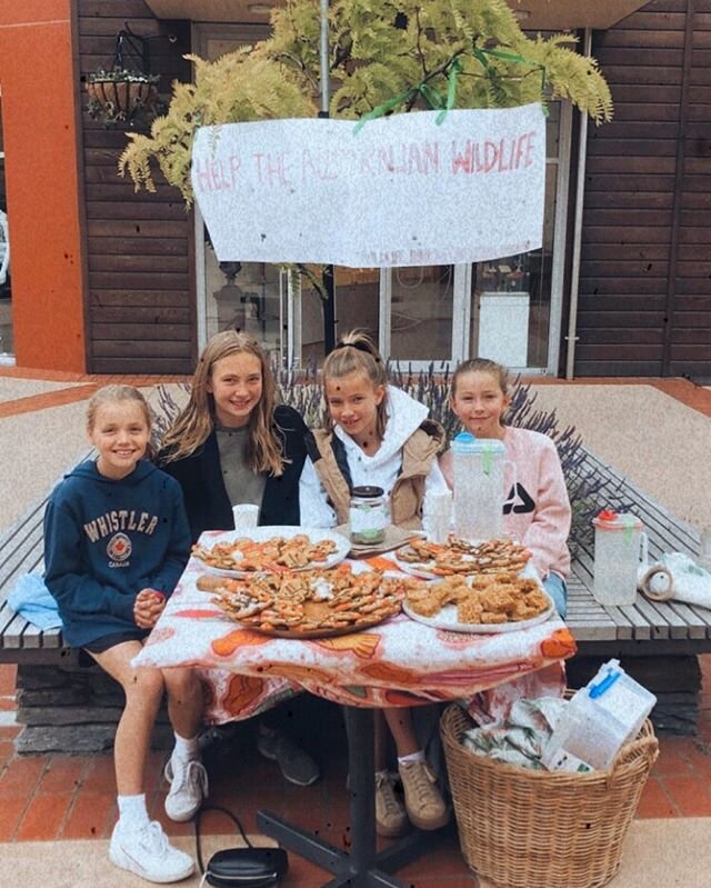 Get yourselves down to Odelay today to grab a sweet treat from our fundraising super stars. All of the proceeds made are being donated to the Australian bush fire association. The future is bright 🤞