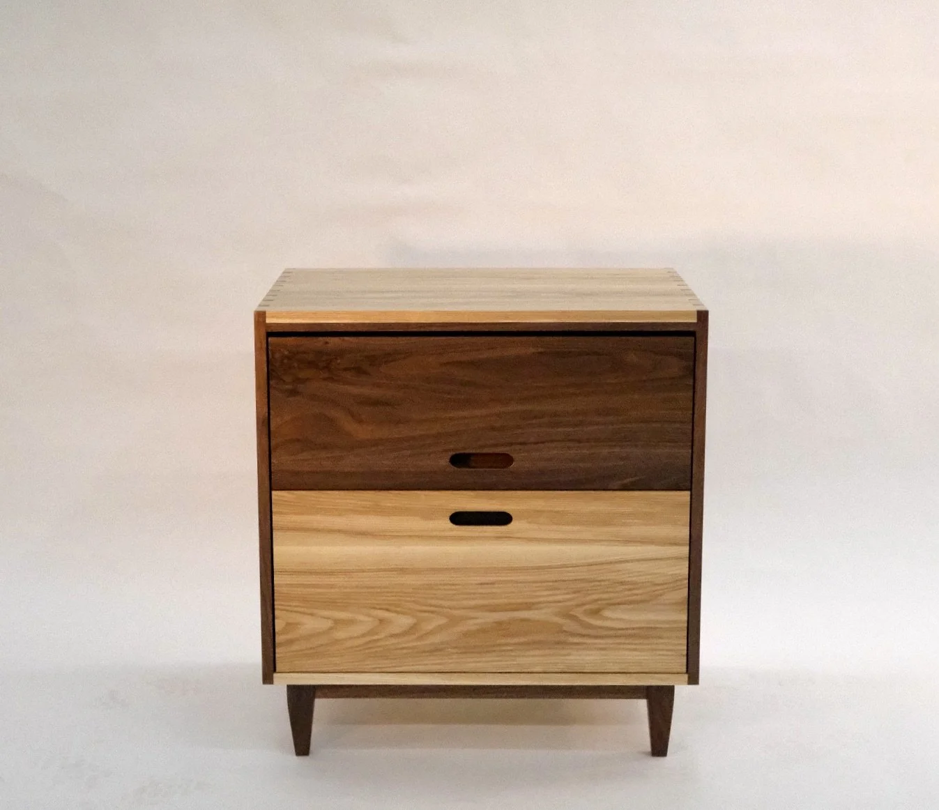 solid hardwood filing cabinet