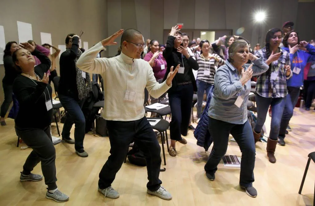Learning moment from the Conference on Culturally Responsive Pedagogy and the Arts at Stanford University.