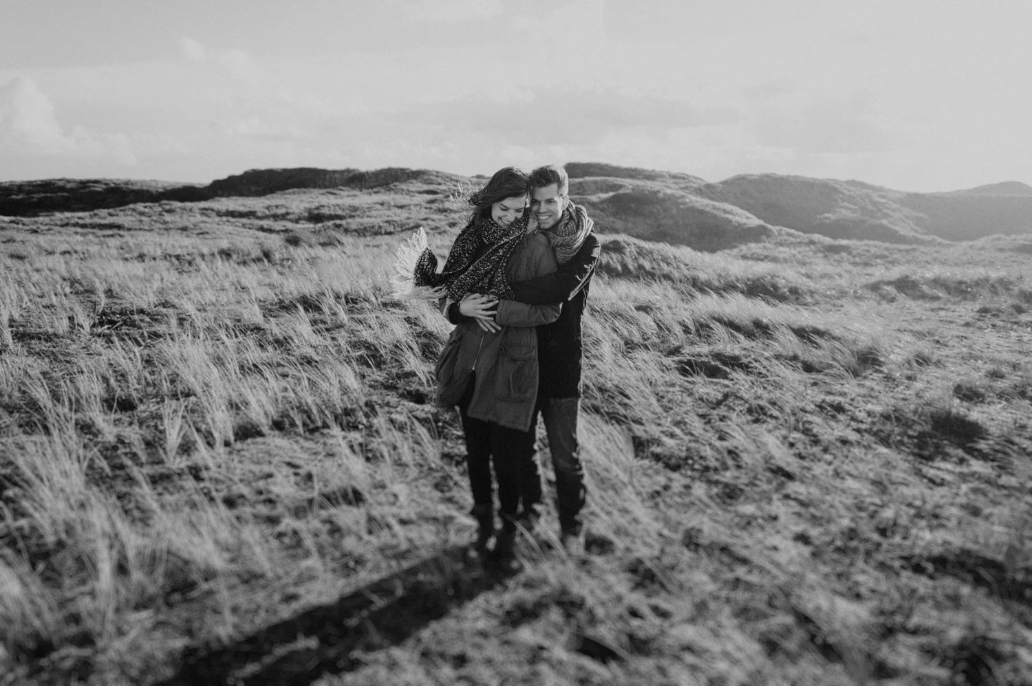 Dunes Bloemendaal Couple Hugging