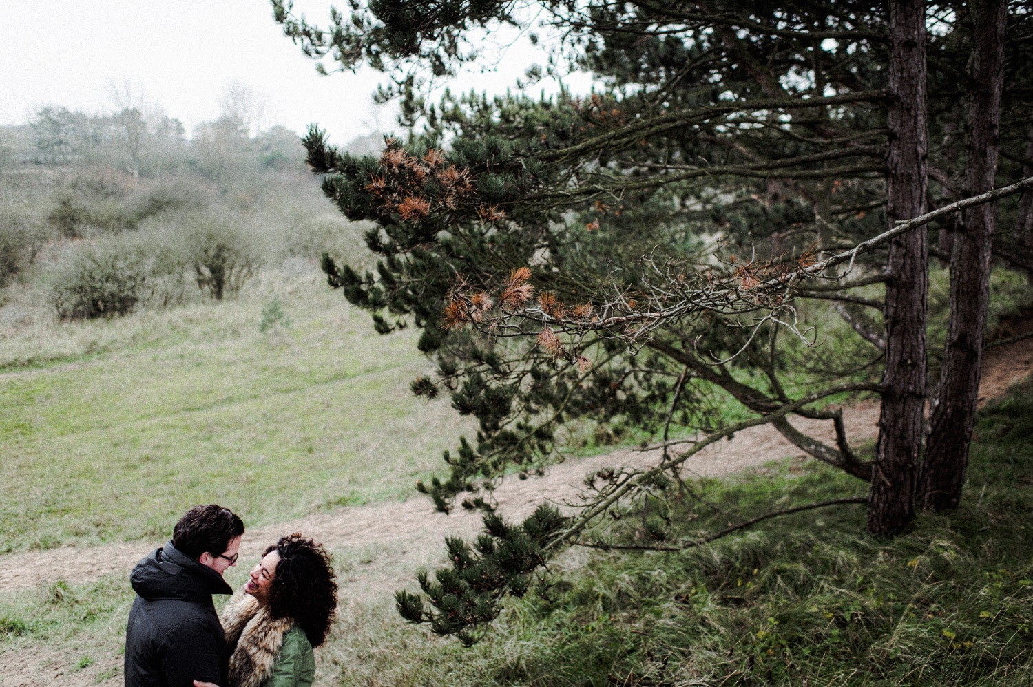 Couple Shoot Dunes Bloemendaal