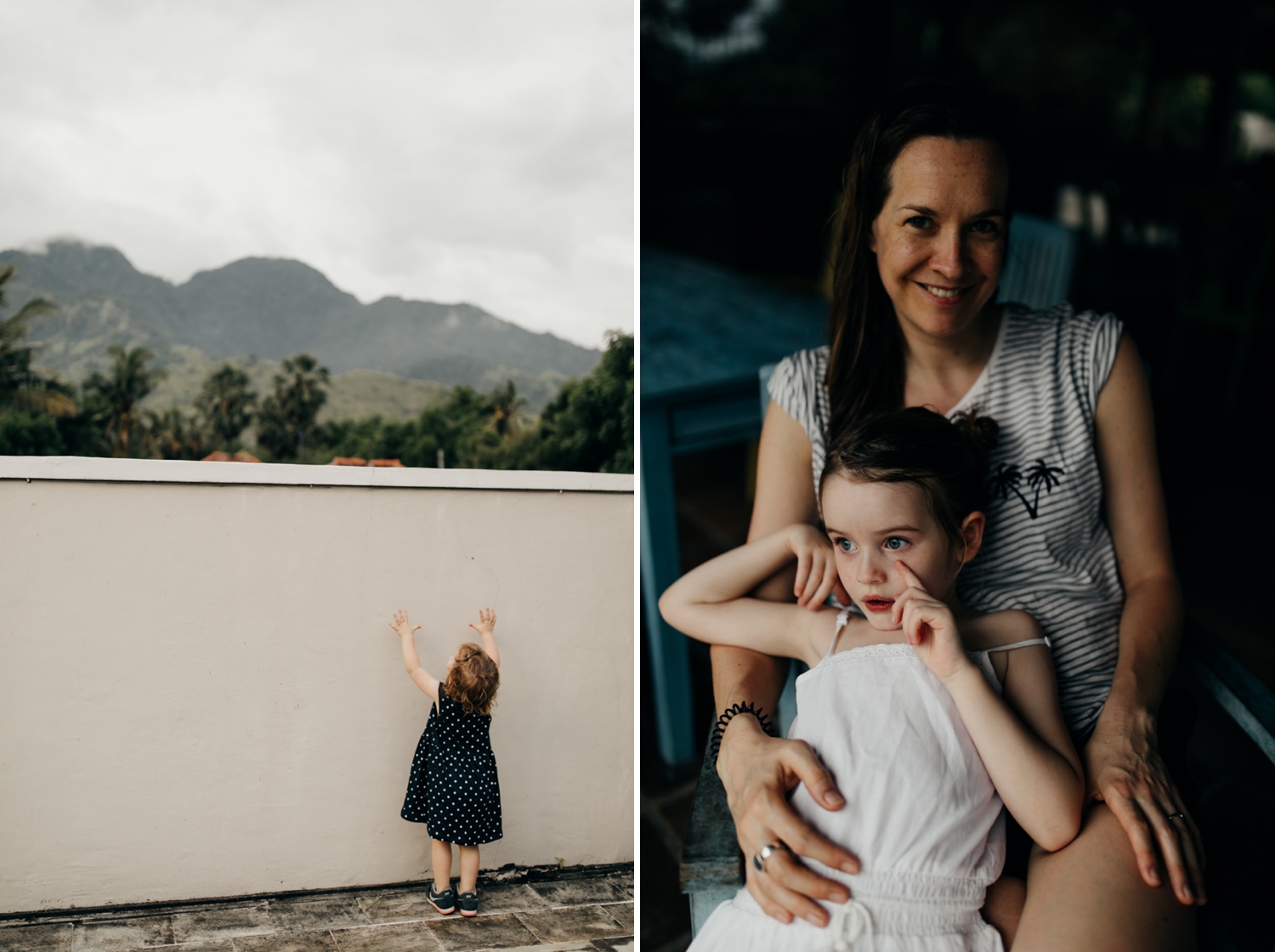 Family in Bali, Indonesia