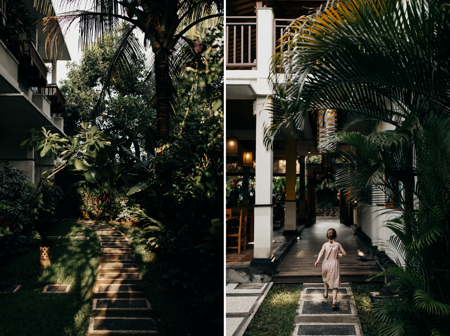 Urban jungle in Bali, Indonesia