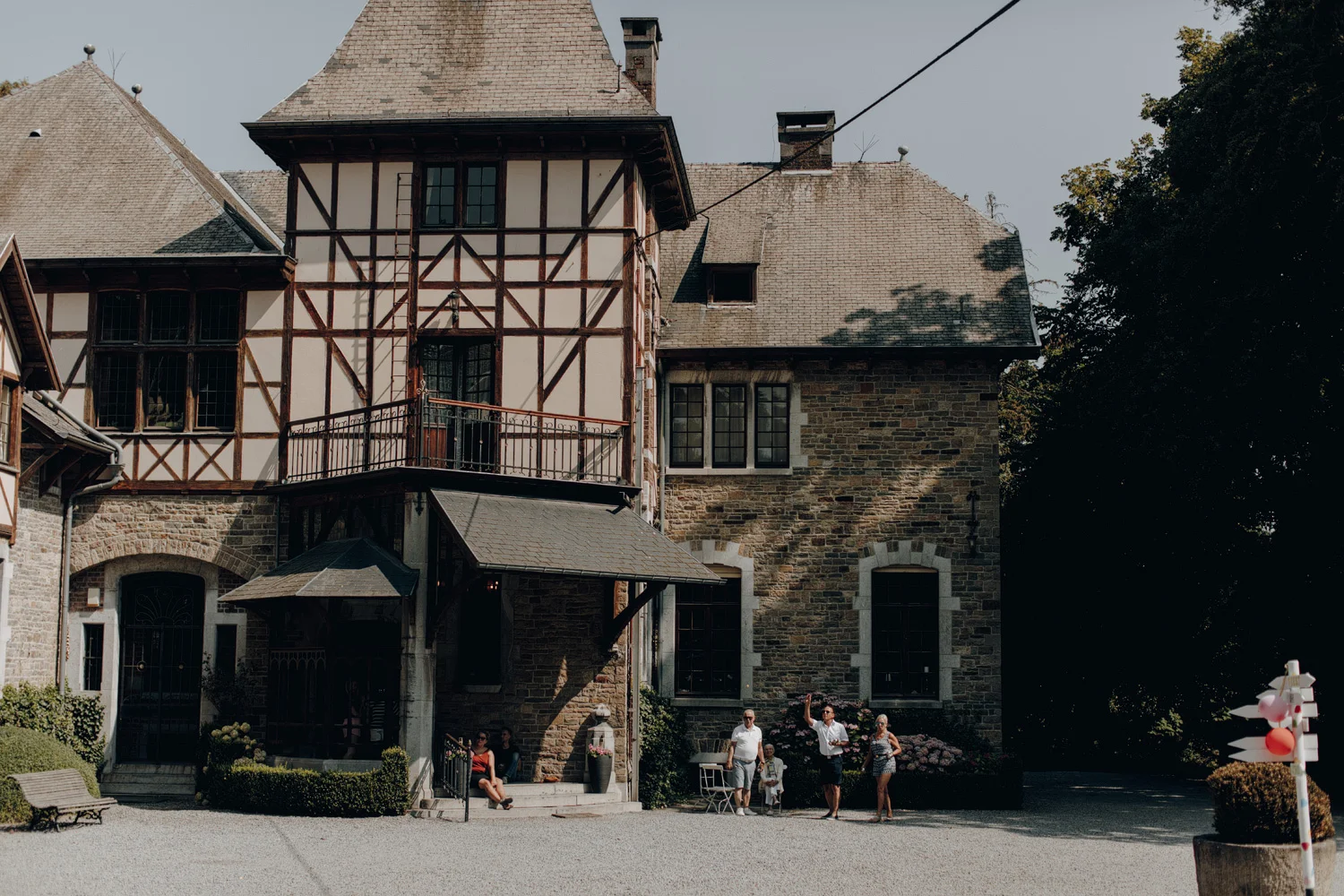 Chateau de Presseux in Sprimont, Belgium