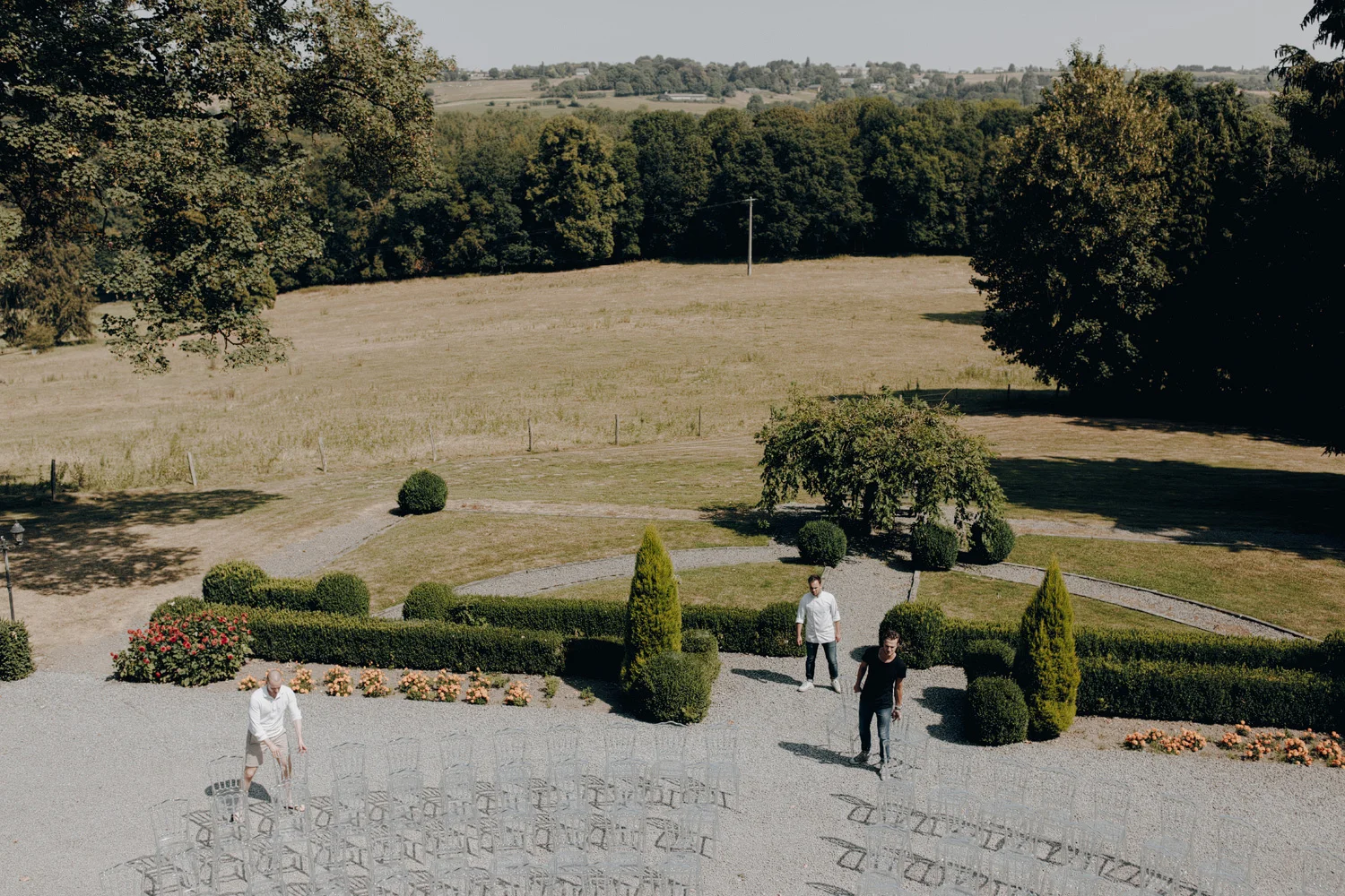 Chateau de Presseux view