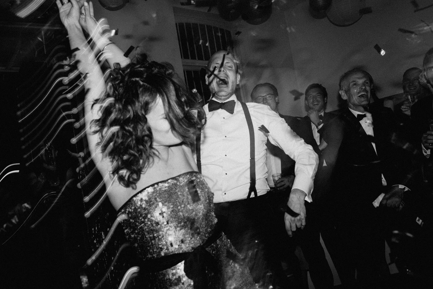 Bride and Groom starting the first dance