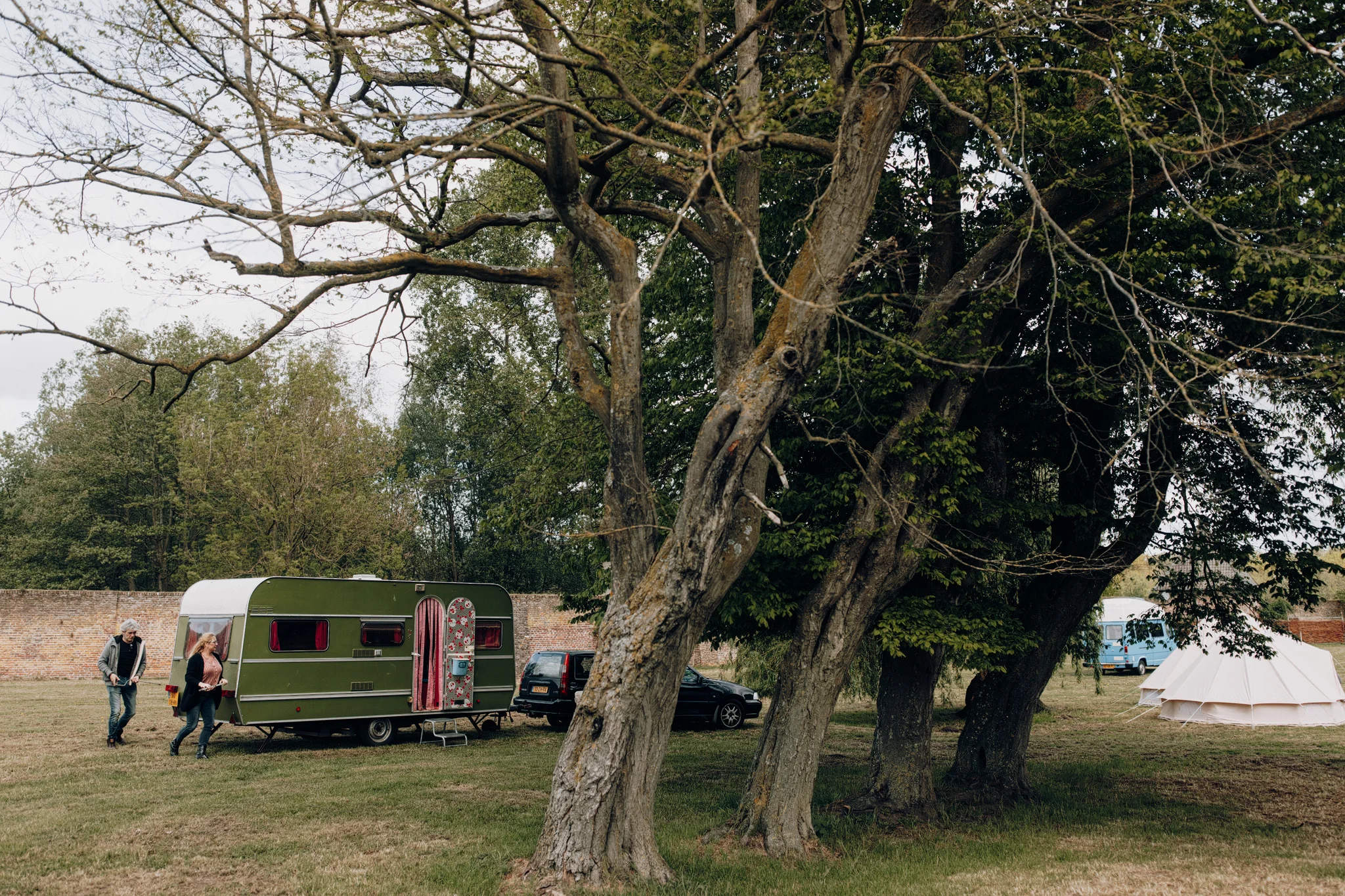 Caravan bij Kloster Graefenthal