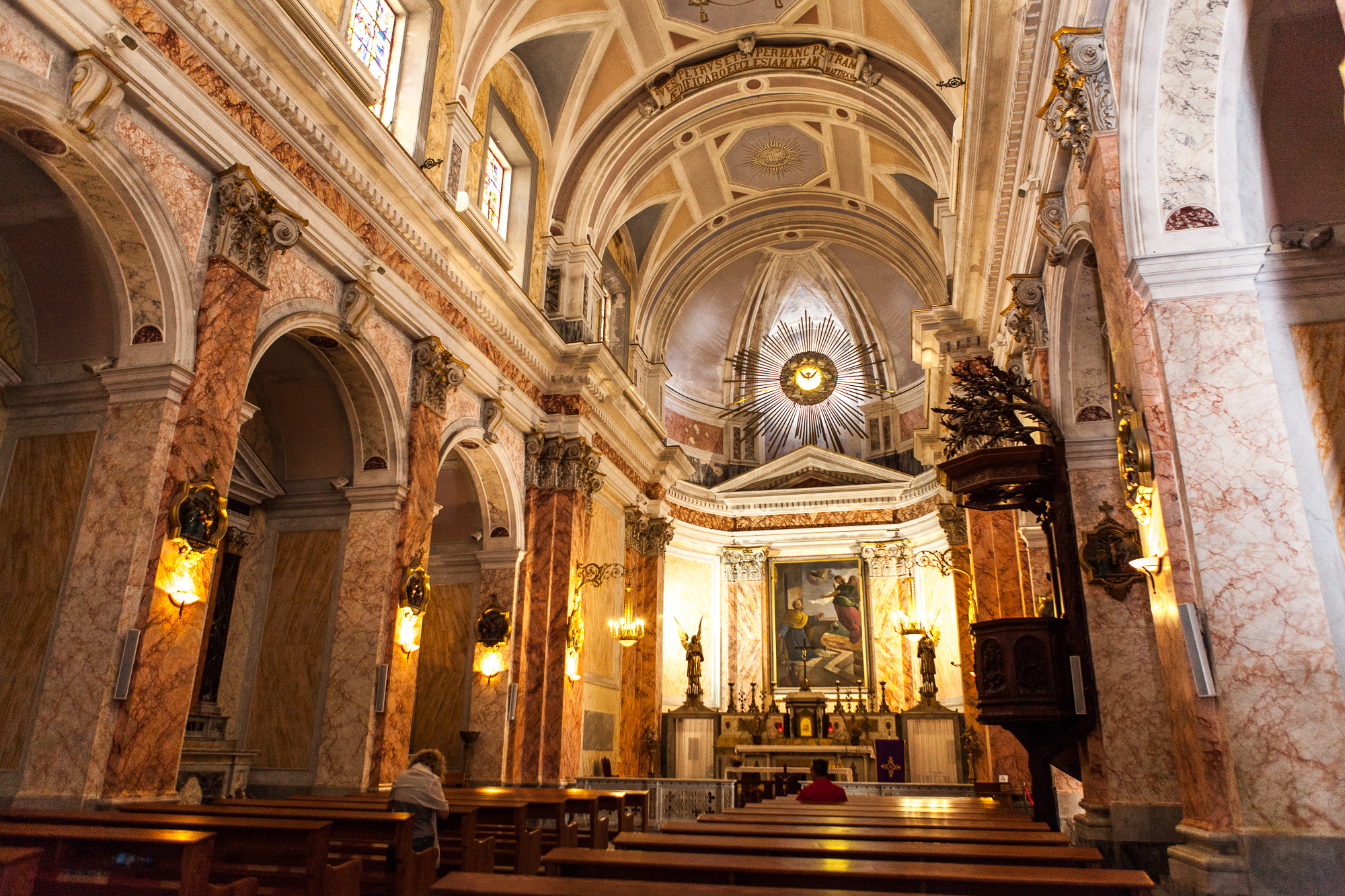 Inside St. Peter's Church