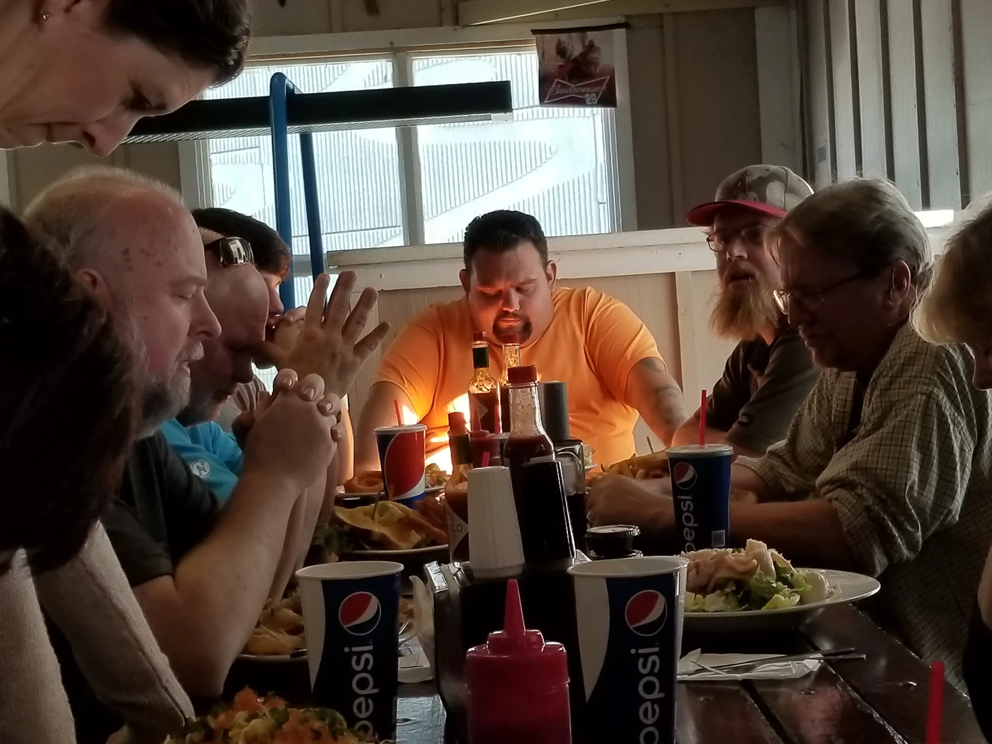 A goodbye lunch for Jospeh