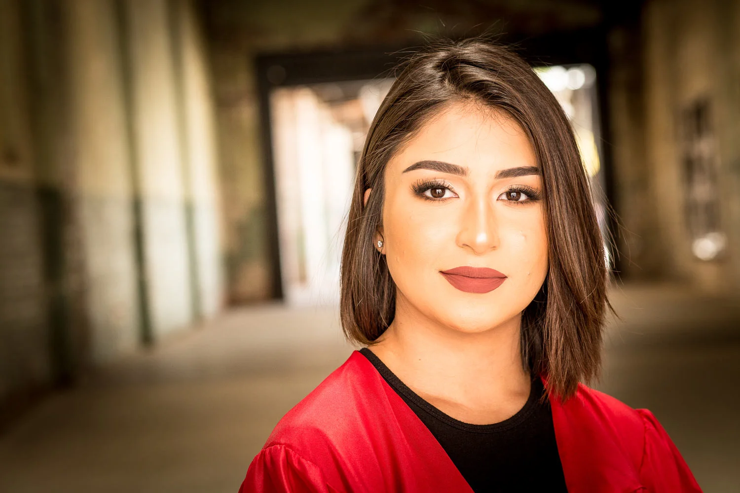 Graduation portrait
