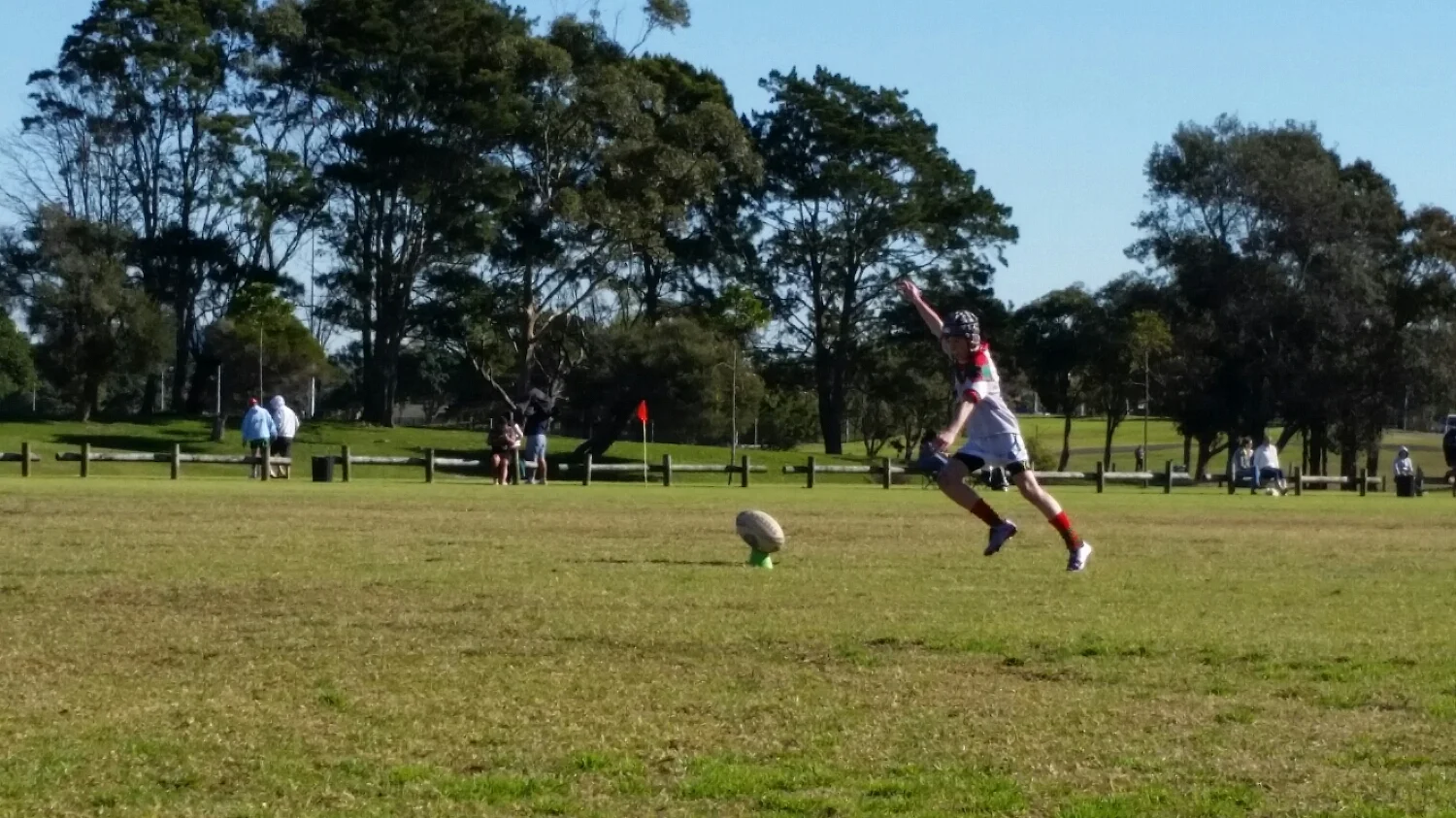 great kick off the left foot!!!!!