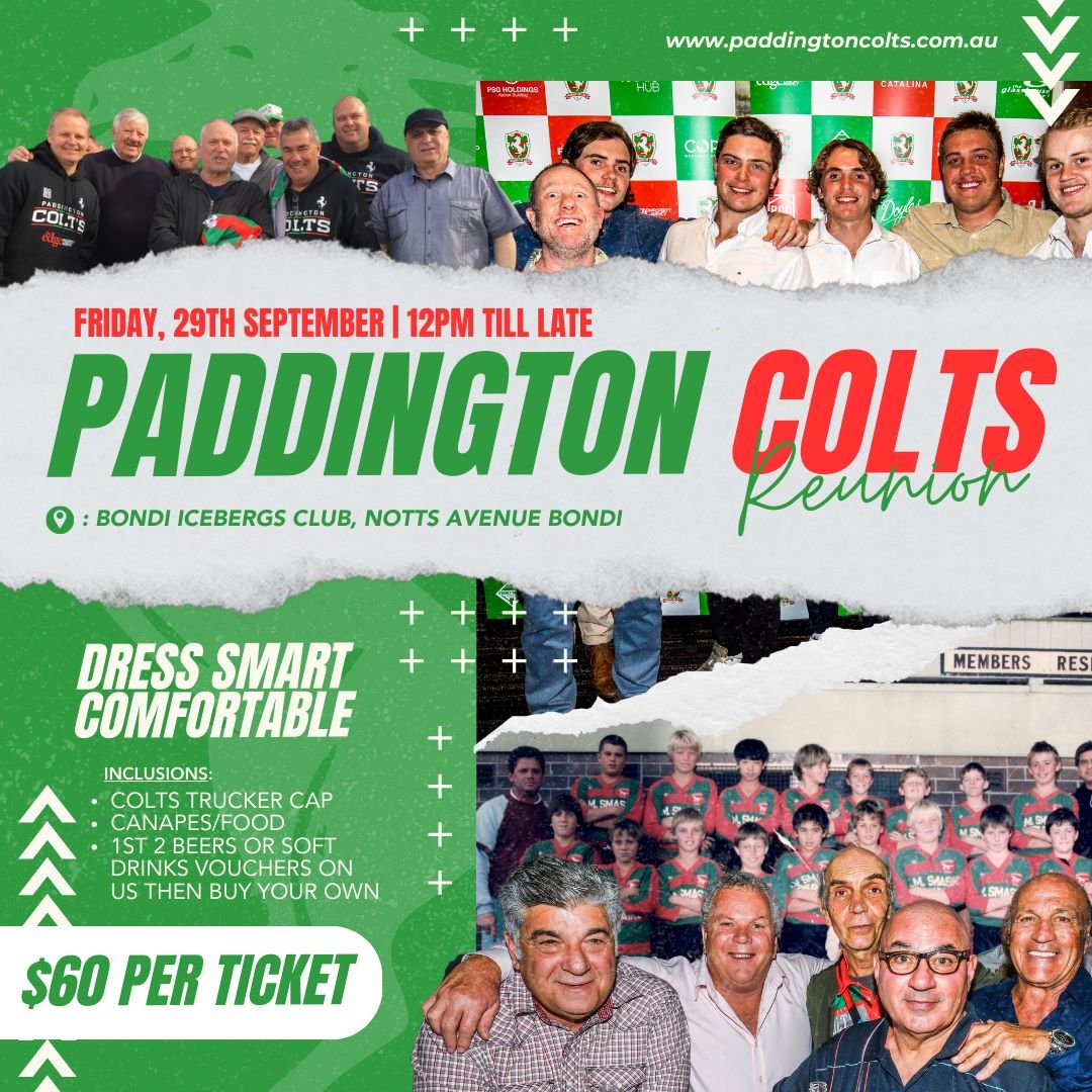 Draw & Results — Paddington Colts