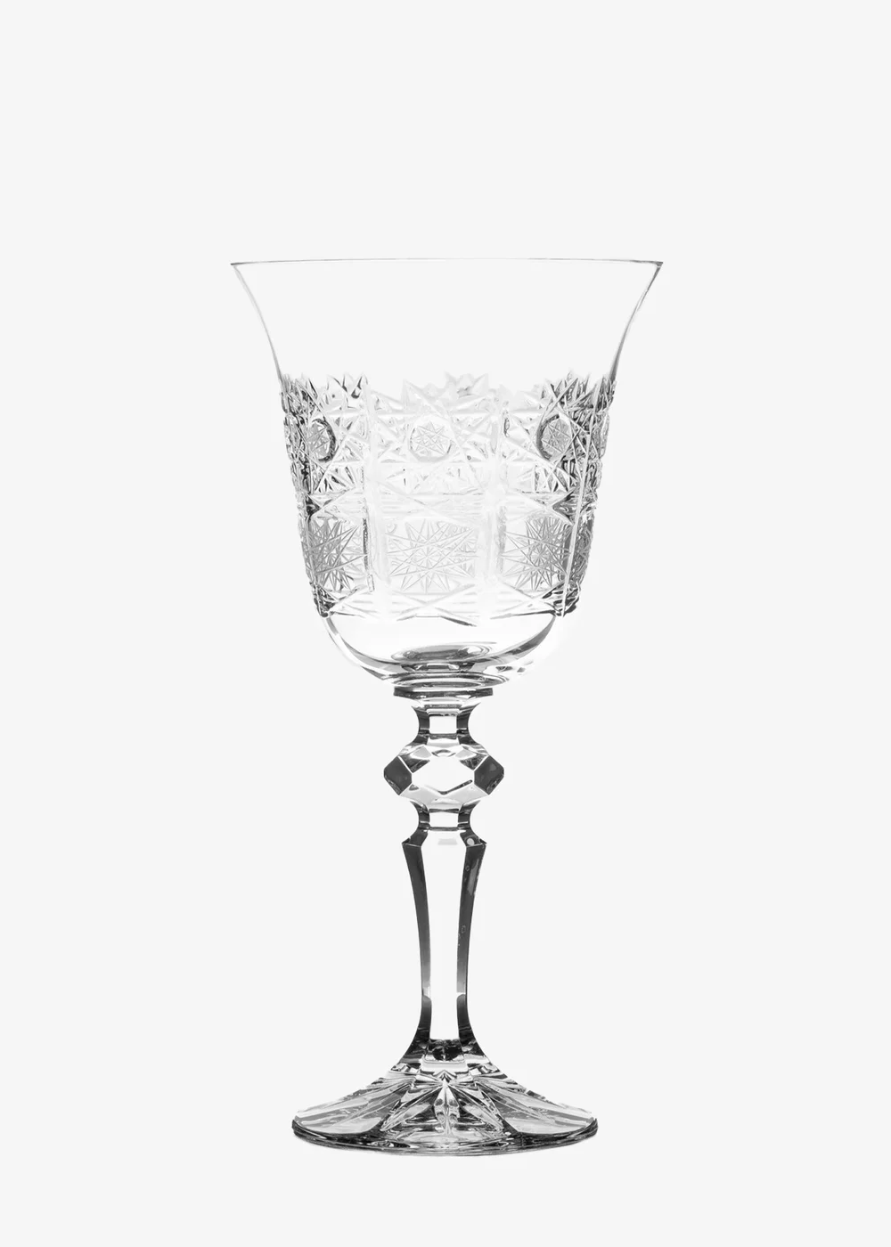 Czech Crystal | Water Goblet  Casa de Perrin