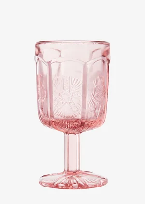 Vintage Colored | Pink Goblet  Casa de Perrin