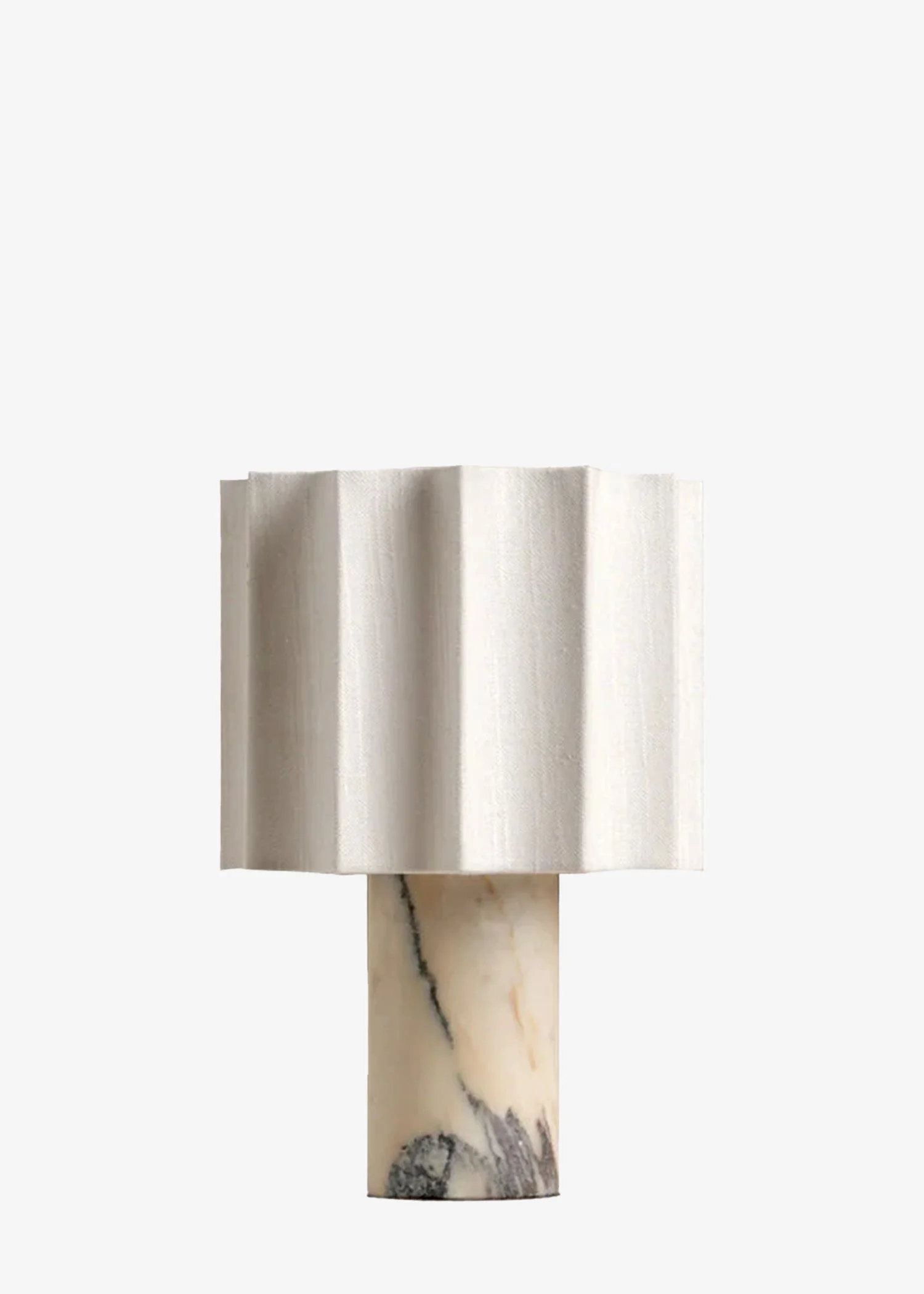 Simone Pleated - Calacatta Marble