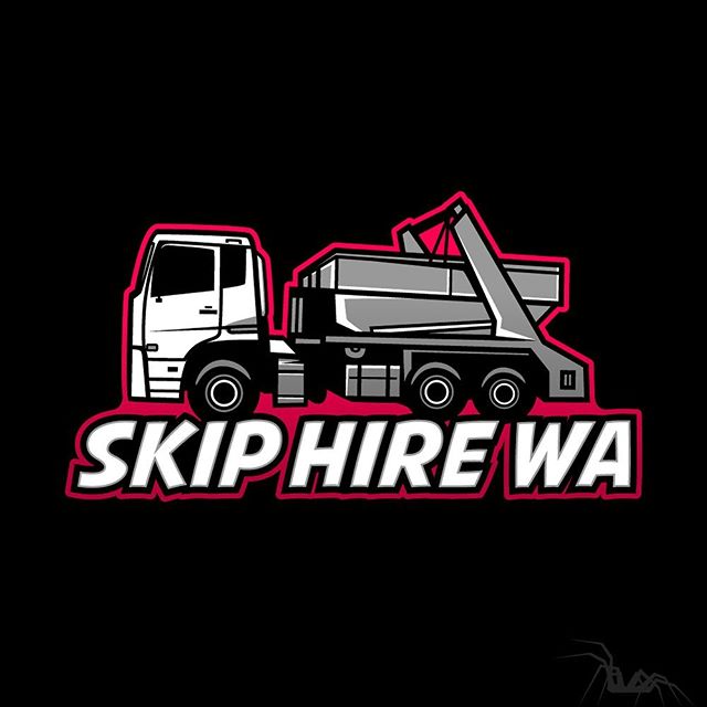 Logo Design for Skip Hire WA 🕷
