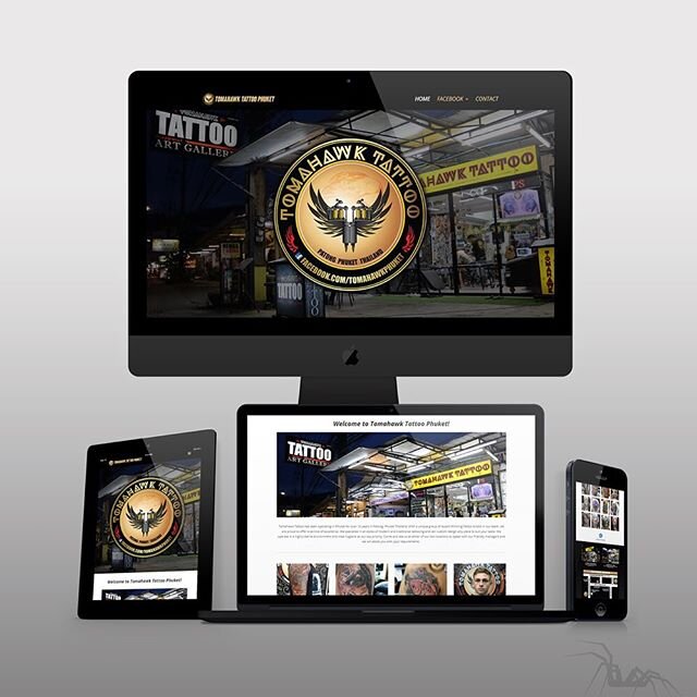 Website for Tomahawk Tattoo Phuket, Thailand 🇹🇭