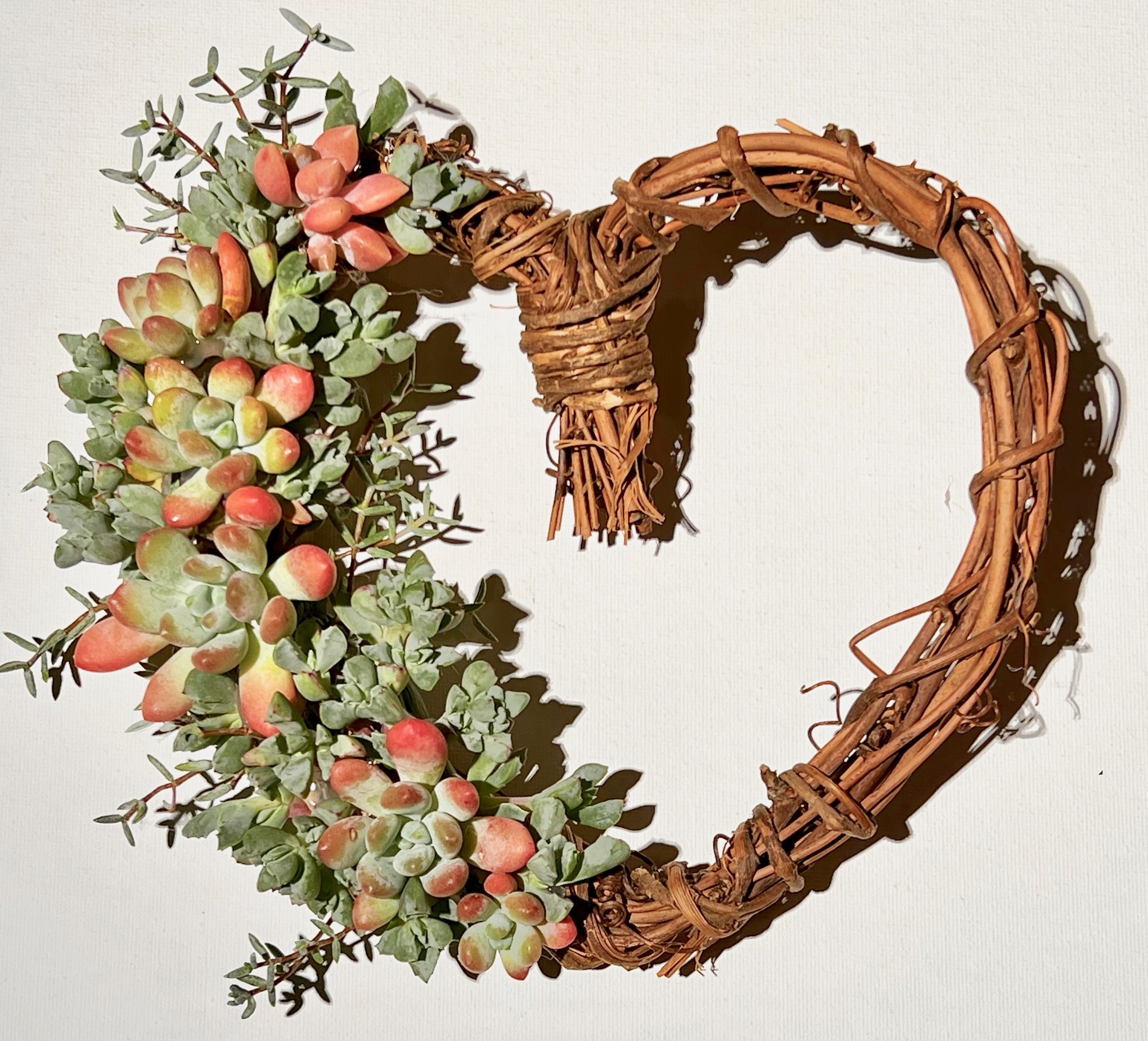 Heart-shaped Grapevine Wreath Making Class