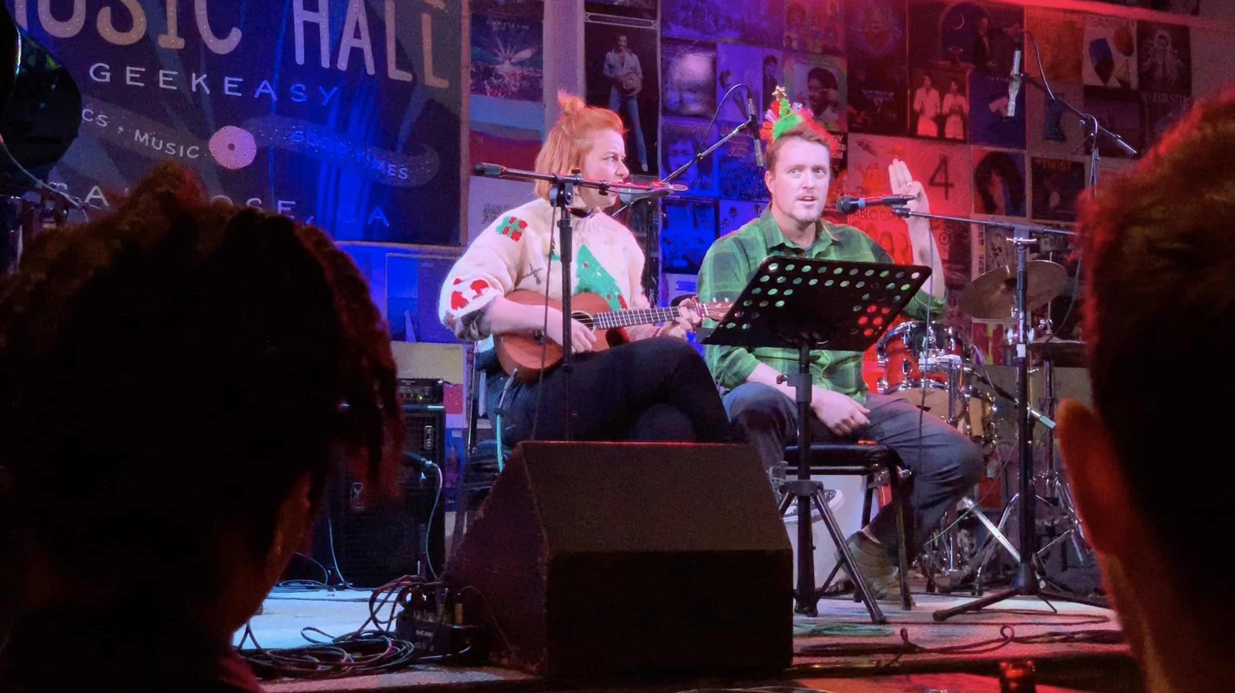 Dia Z with special guest Daniel Zafer-Joyce on vocals at Art Boutiki in San Jose, CA.
