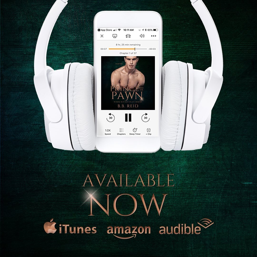 Look what I found on the loose when I woke up this morning. The Prince and the Pawn&rsquo;s audiobook is here! Link in my bio. 

🎧🤴🔥♟

They were wrong for each other from the start.
The jock and the nerd, what a clich&eacute; they made.
He was the