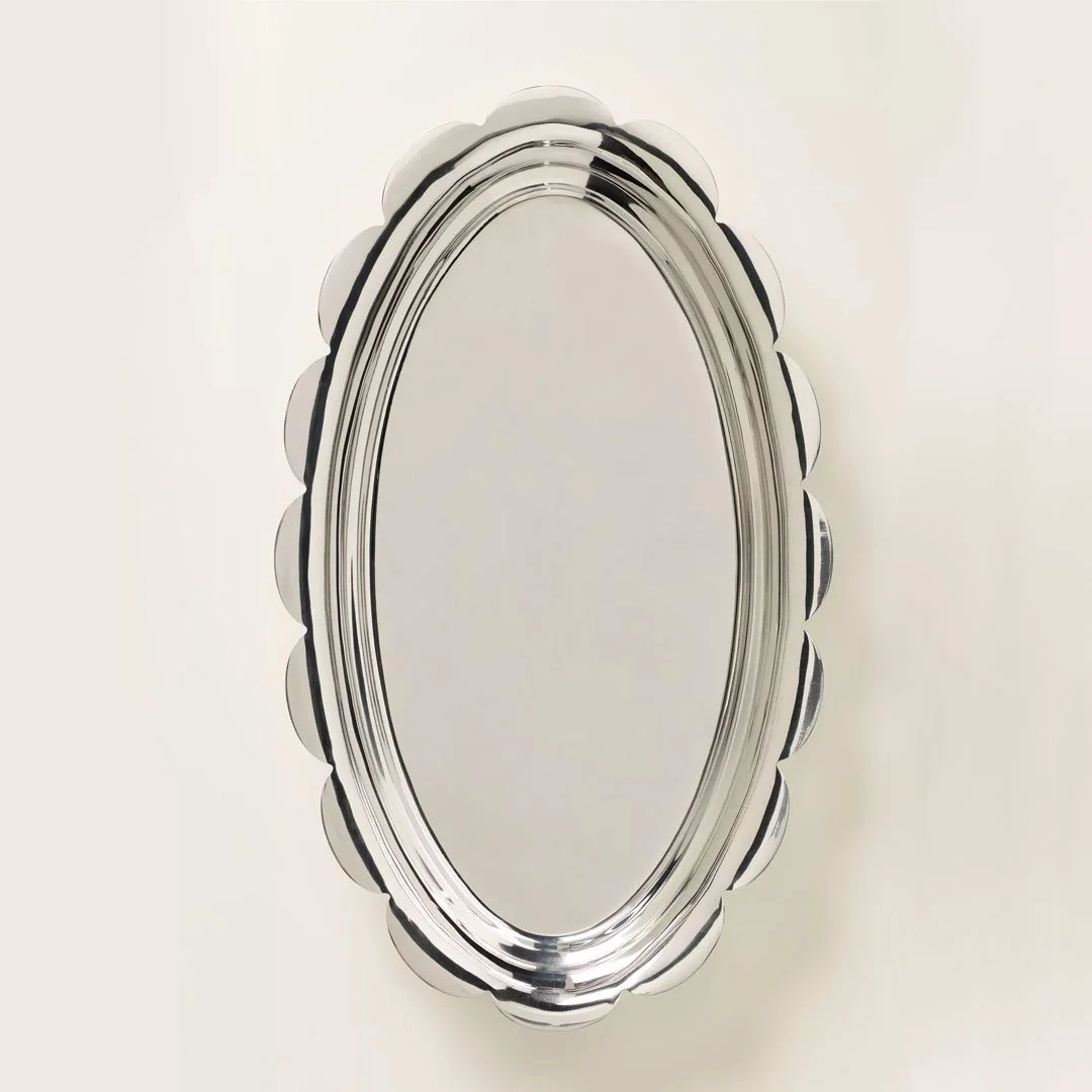Damson Madder | Silver Serving Platter