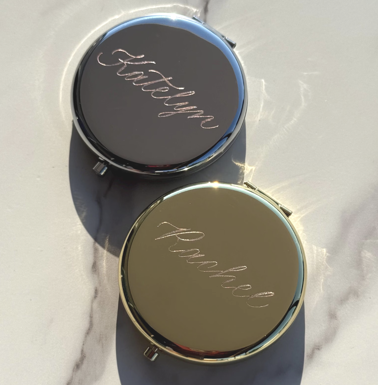 Engraved Compact Mirror