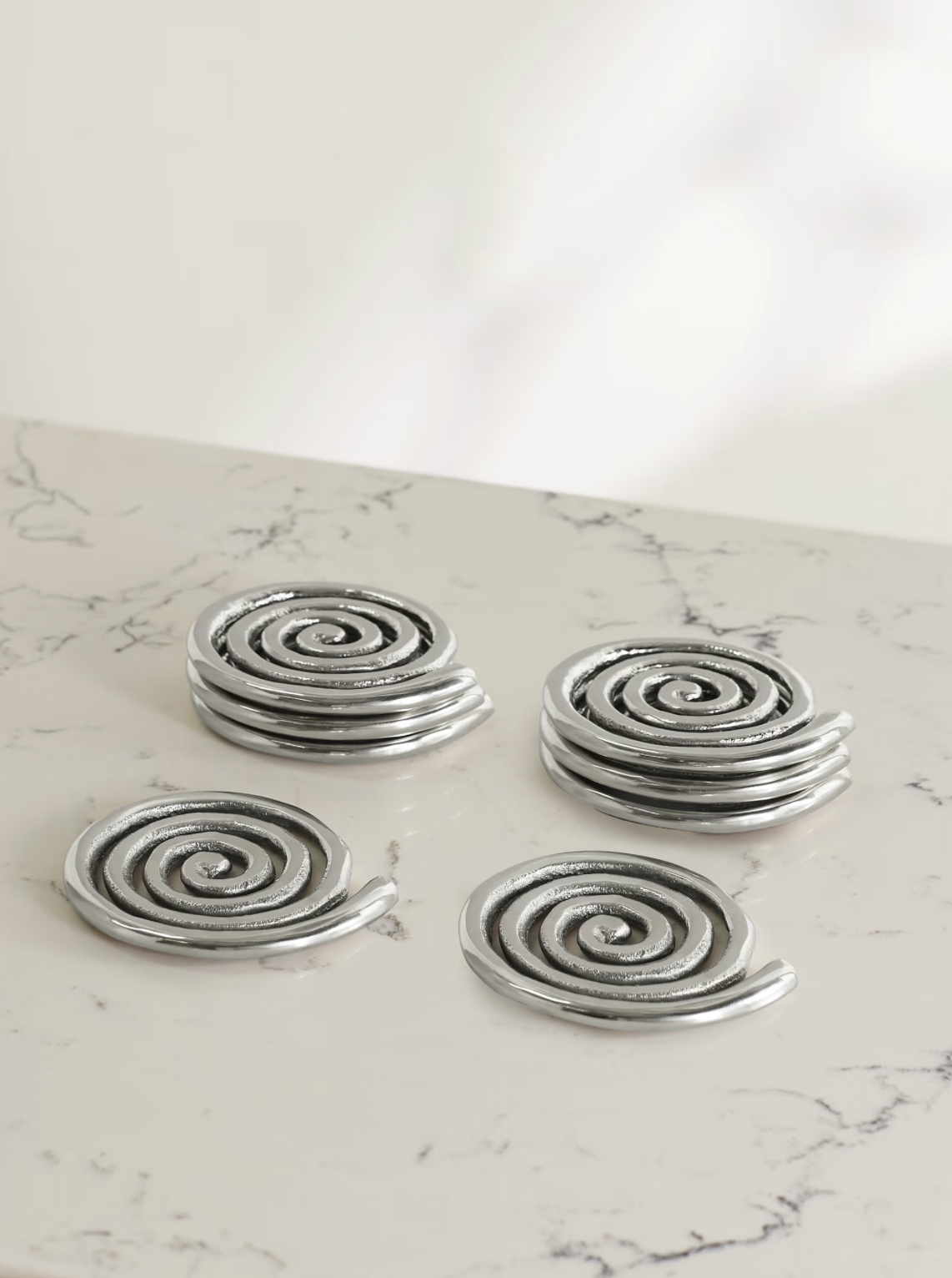Sophie Lou Jacobsen + Etagere Spiral Coasters