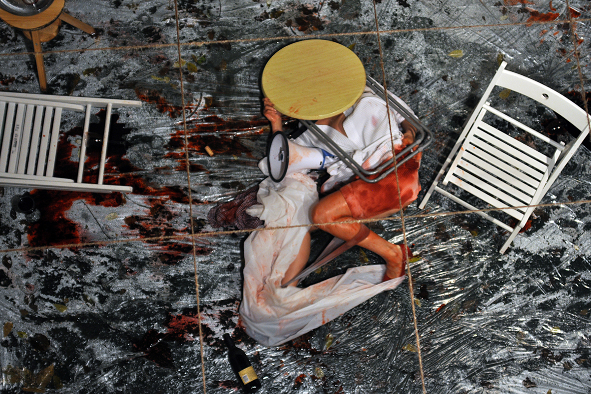 I Am Not Resisting | homage to Ana Mendieta (2012)