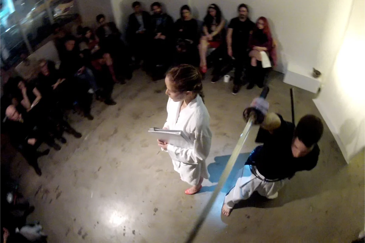 Fan of Violence | homage to Maya Deren (2014)