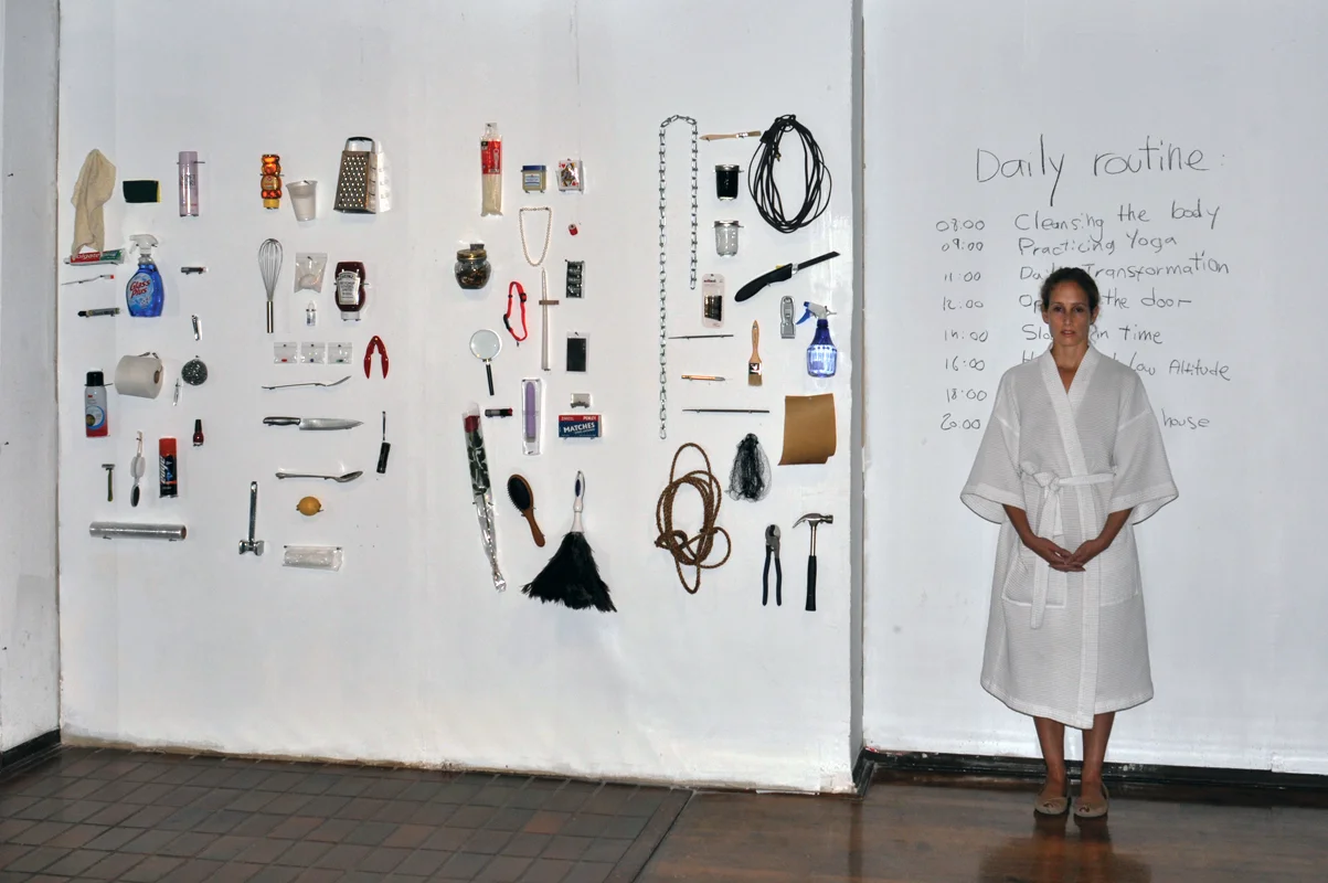 Homage to Marina Abramovic (2010)