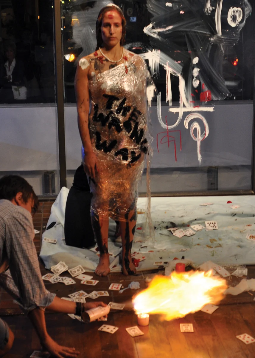 Homage to Marina Abramovic (2010)