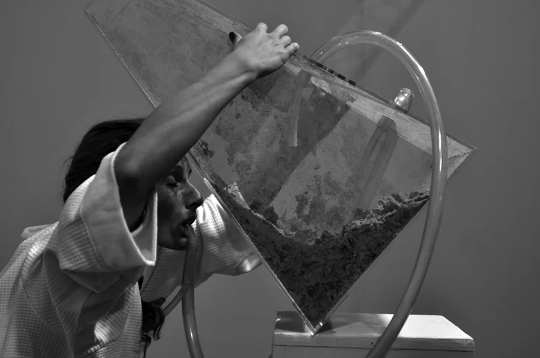 Ash Breath Symphony (5h performance, Fountain Art Fair, NY 2013)