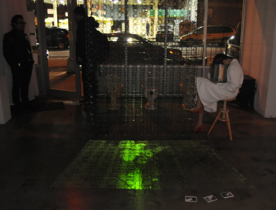 re: (Homage to Robert Heinecken, Glasshouse NY, 2013)