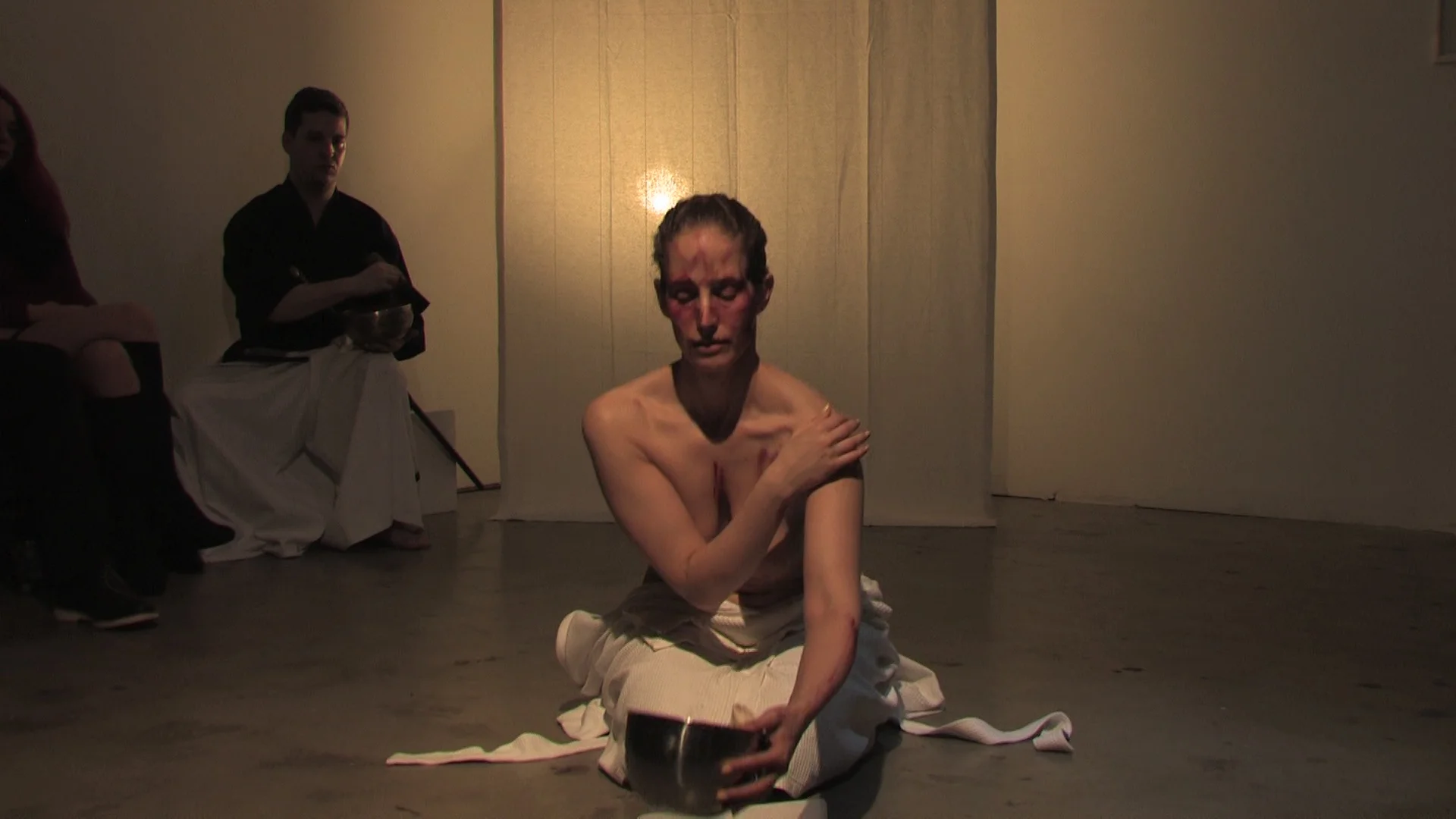 Fan of Violence (Homage to Maya Deren, Glasshouse NY, 2014