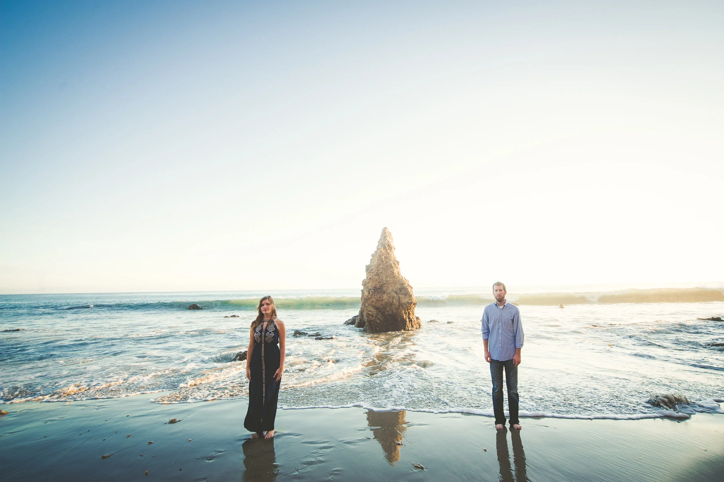 What we said... We have had the awesome opportunity to capture Korinna behind the lens since she was a senior in high school. We have loved to watch her develop as a photographer herself. What a dream come true for both of us to have the opportunity to capture their engagement shoot in Malibu! Korinna and Kevin have a beautiful chemistry together. They are so comfortable in each other's arms. We couldn't have asked for a better couple to shoot in these incredible locations. We are beyond excited for what we will get with their wedding photos. 