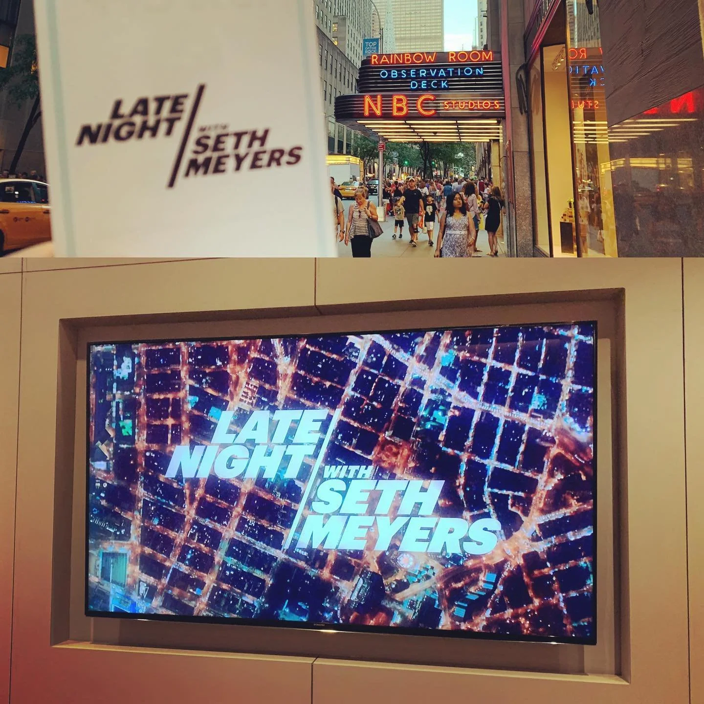 Check me out in the audience on @latenightseth tonight at 12:30 AM ET. I&rsquo;m wearing a bright red bow tie and the ugliest brown sweater vest you&rsquo;ve ever seen. Also, I didn&rsquo;t shave today. #tvready .
.
.
.
.
.
.
.
.
.
.
.
.
.
.
#nbc #nb