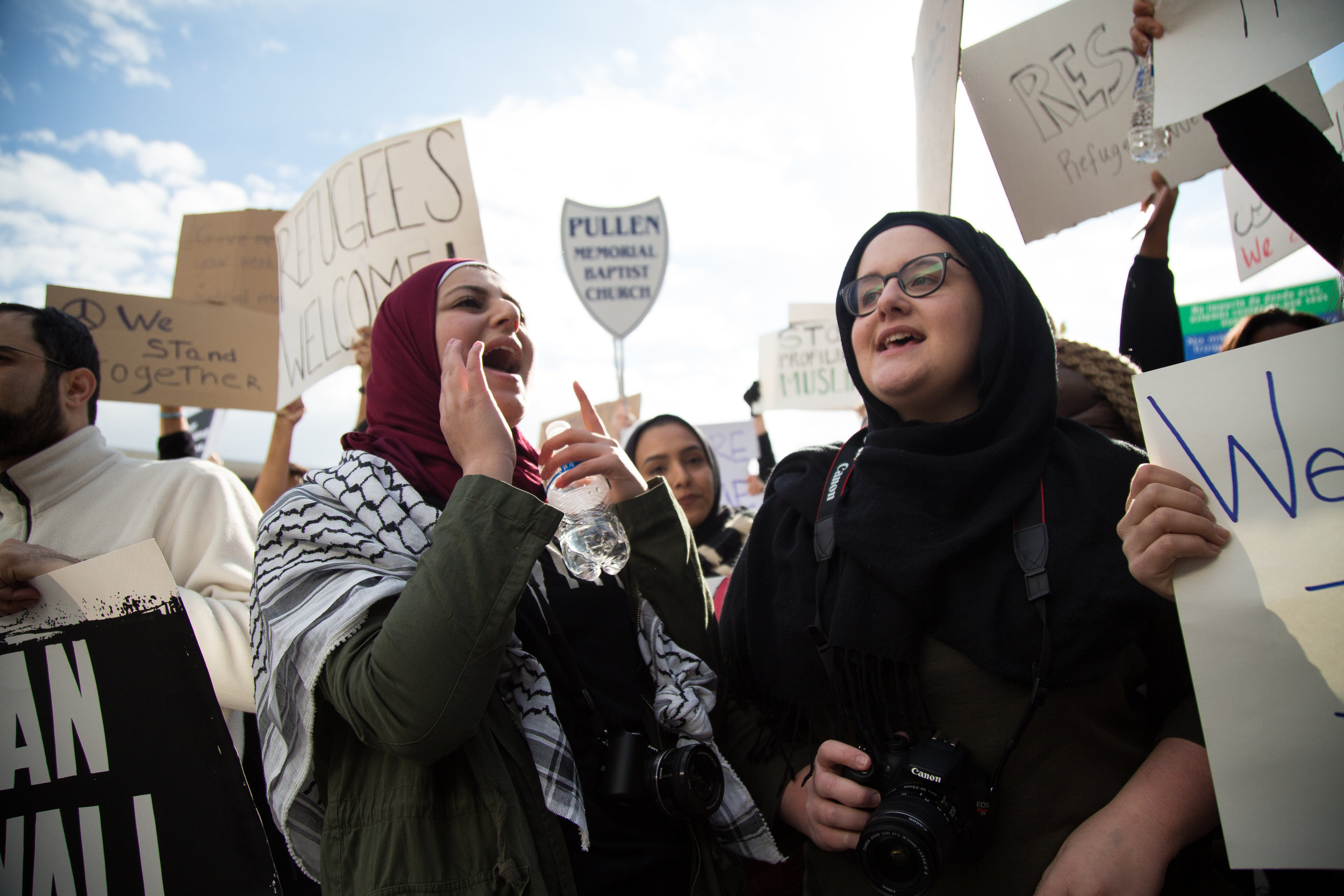 Protesting the 'Muslim Ban'