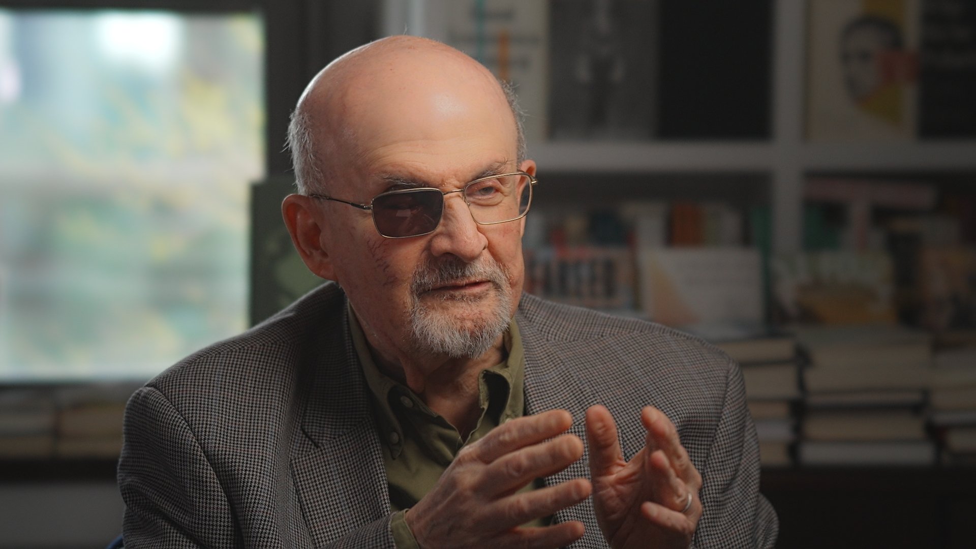  Sir Salman Rushdie, Author 