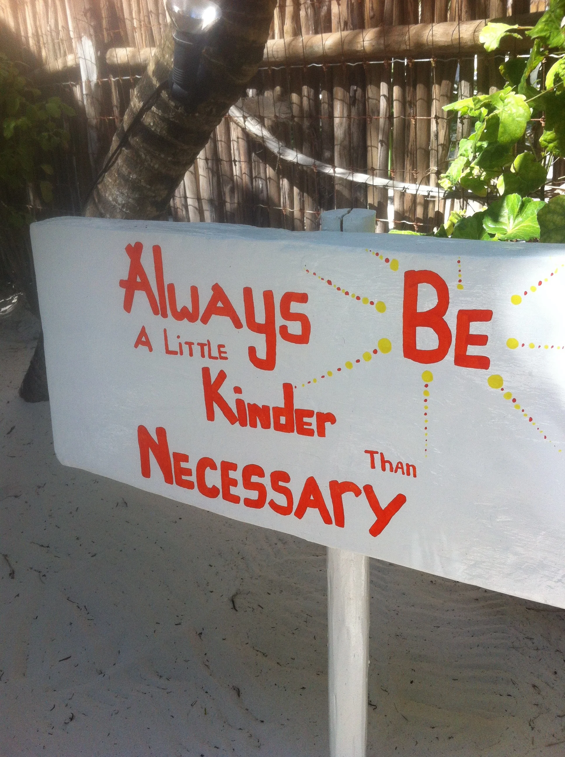 Kicking it Off With Kindness