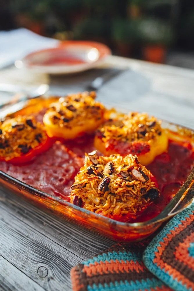 Stuffed Greek Peppers