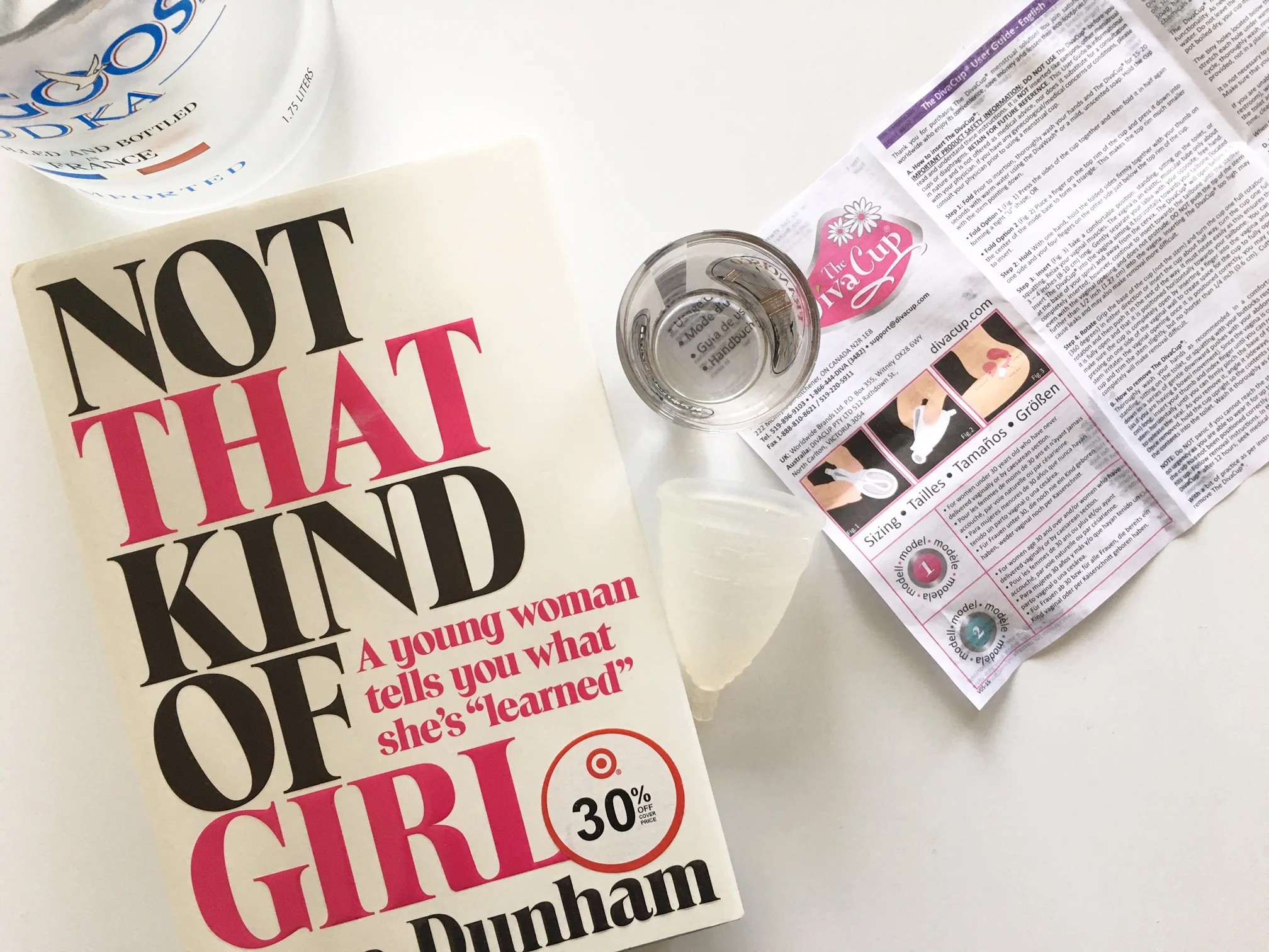 Diva Cup user essentials.