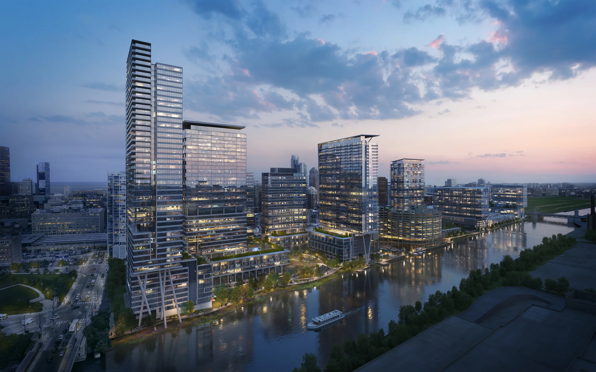 Projects by Chicago Architects Lecture Series - Ralph Johnson presents Riverline