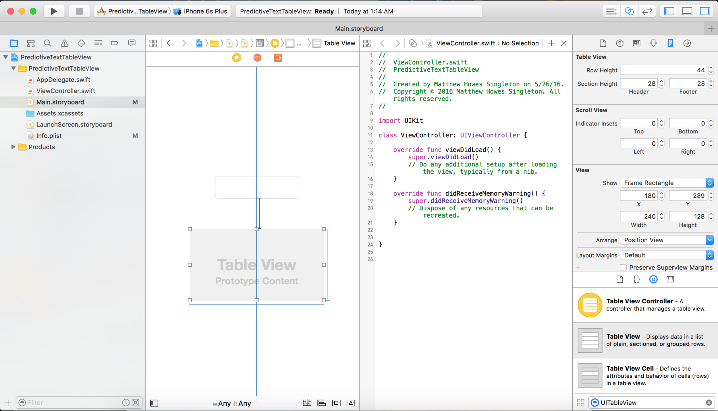 At the top right of the program is a Venn Diagram looking icon (two circles overlapping), click on this. This shows you the storyboard and the code that goes with it. 