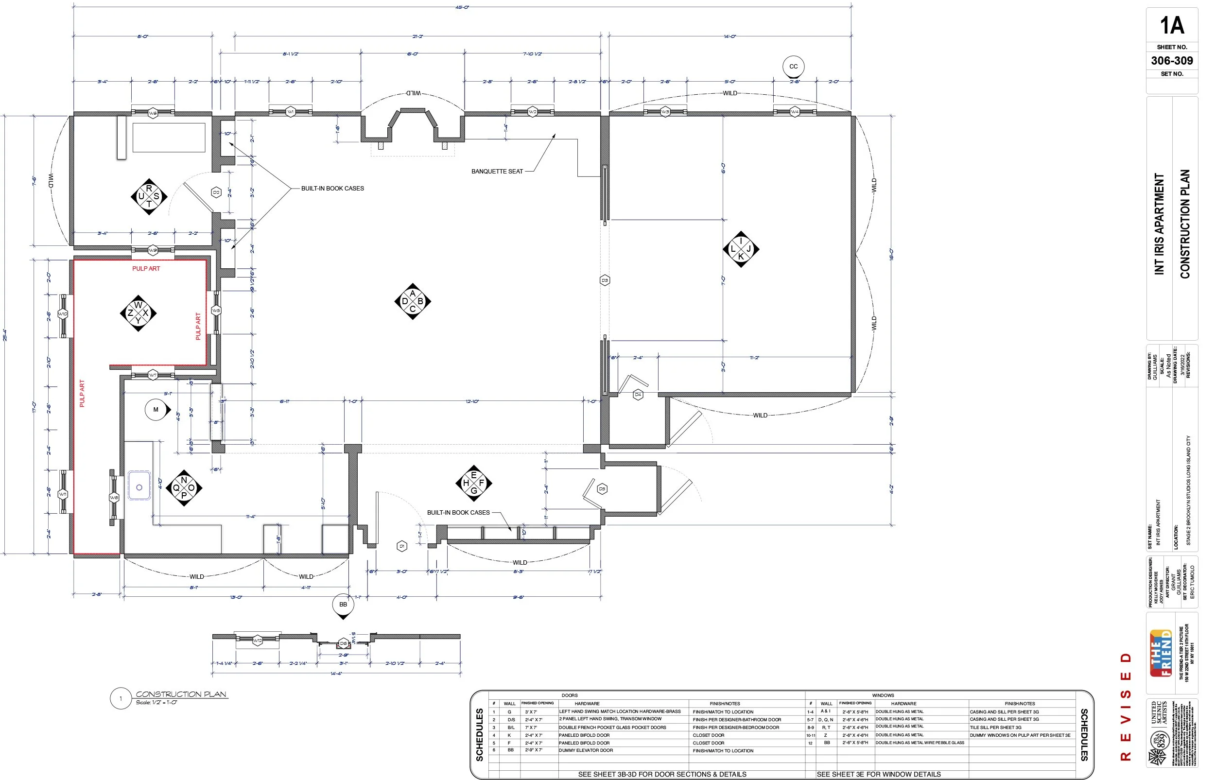 CONSTRUCTION PLAN-IRIS'S APARTMENT