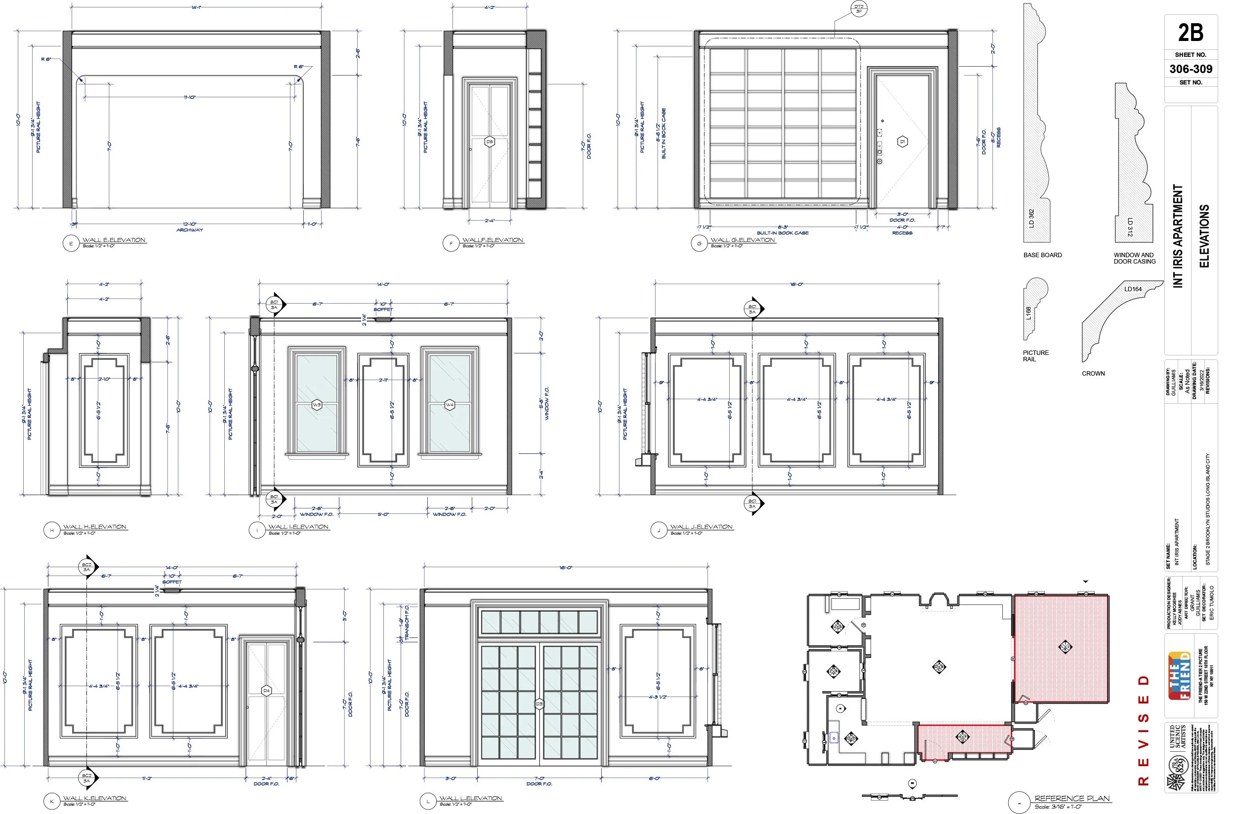 WALL ELEVATIONS