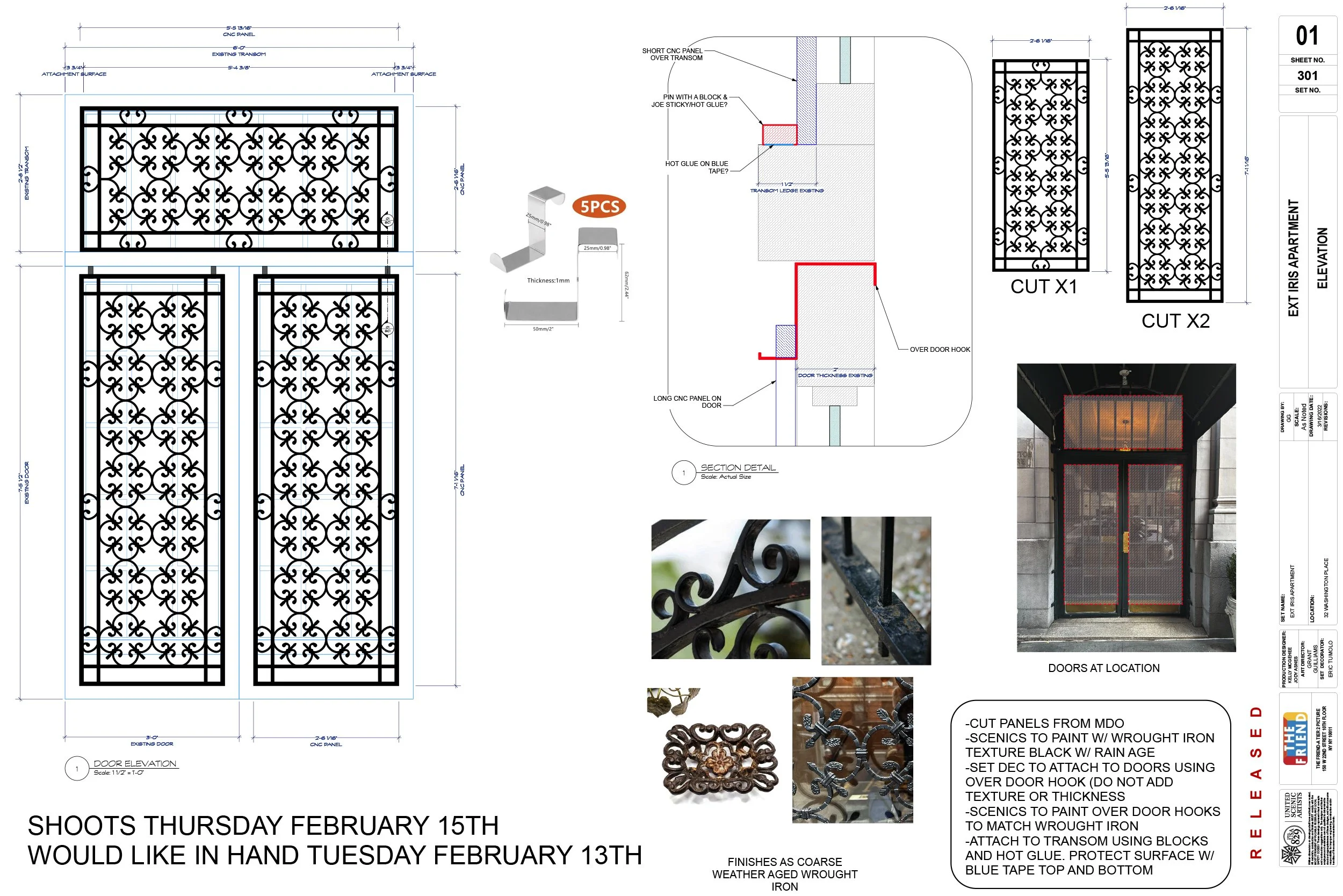 LOCATION ART NOTES